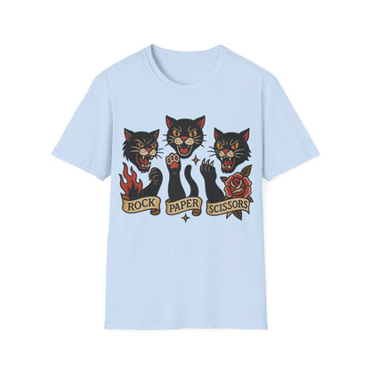 Rock Paper Cats T-Shirt