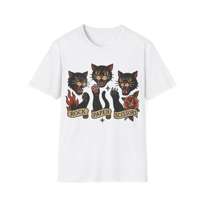 Rock Paper Cats T-Shirt