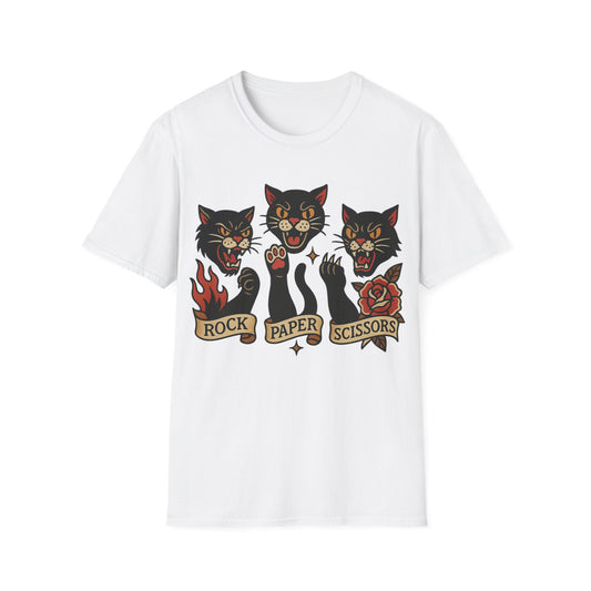 Rock Paper Cats T-Shirt