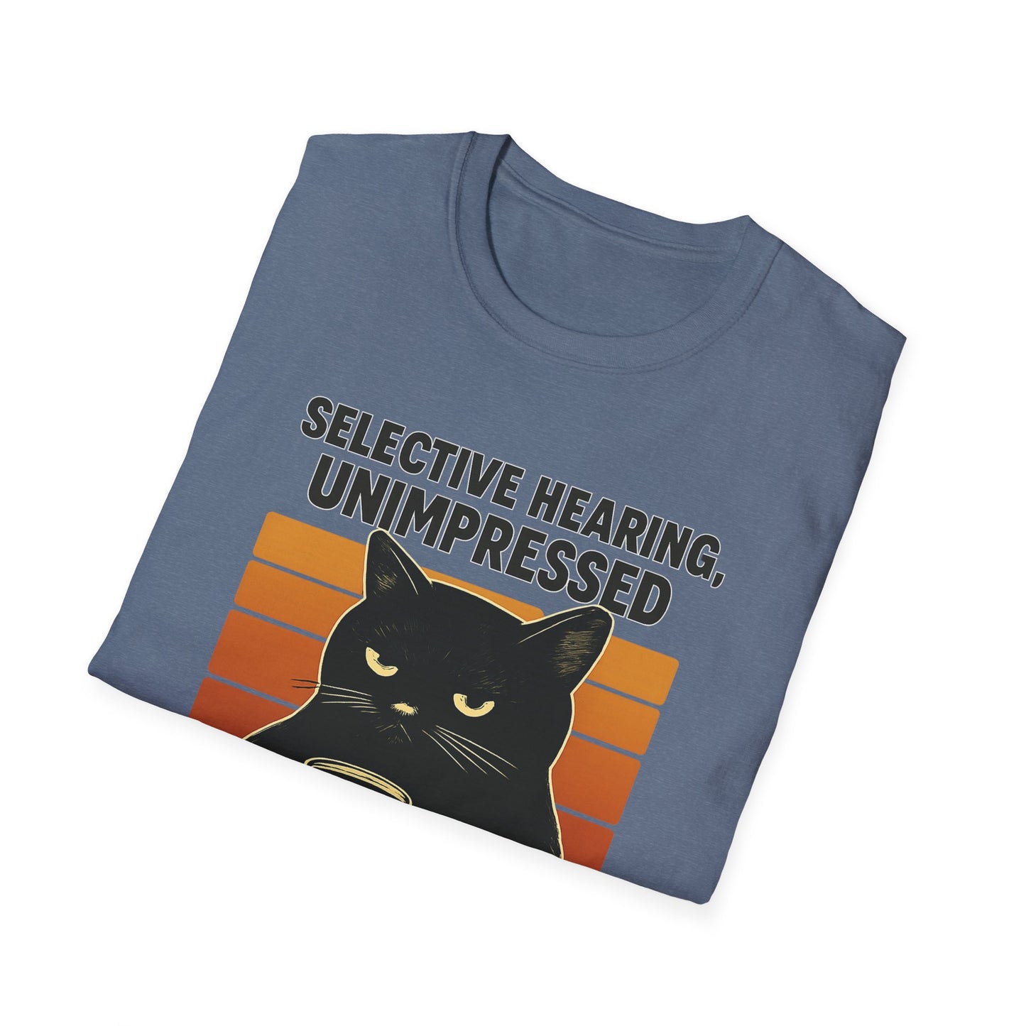 Selective Hearing Cat T-Shirt