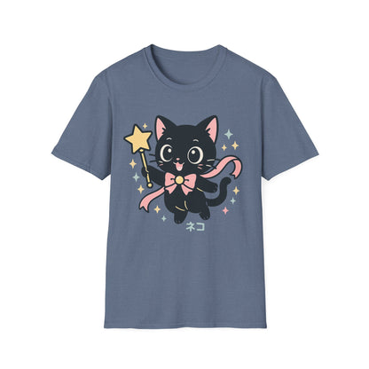 Anime Cat Soaring T-Shirt