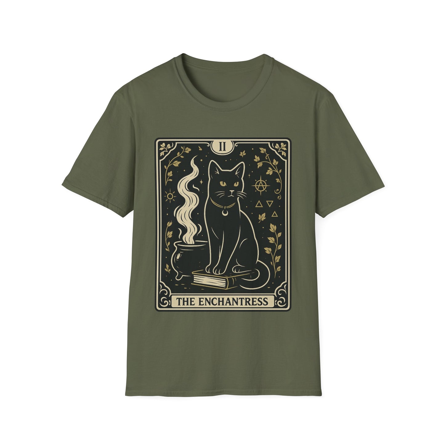Tarot Echantress Cat T-Shirt