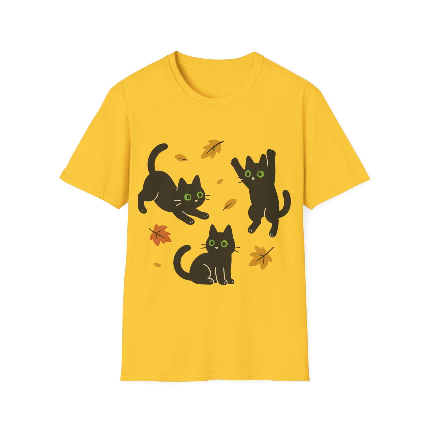Fall Kittens Playing T-Shirt