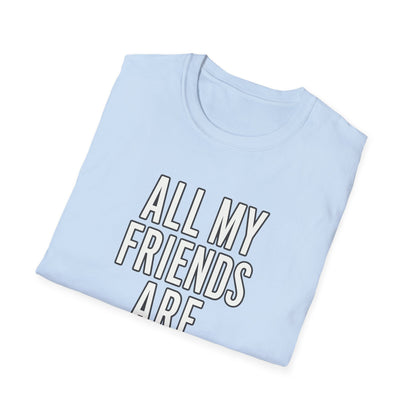 All My Friends Cat T-Shirt