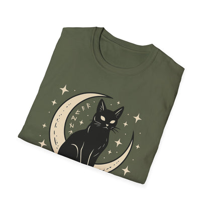 Night Protector Cat T-Shirt