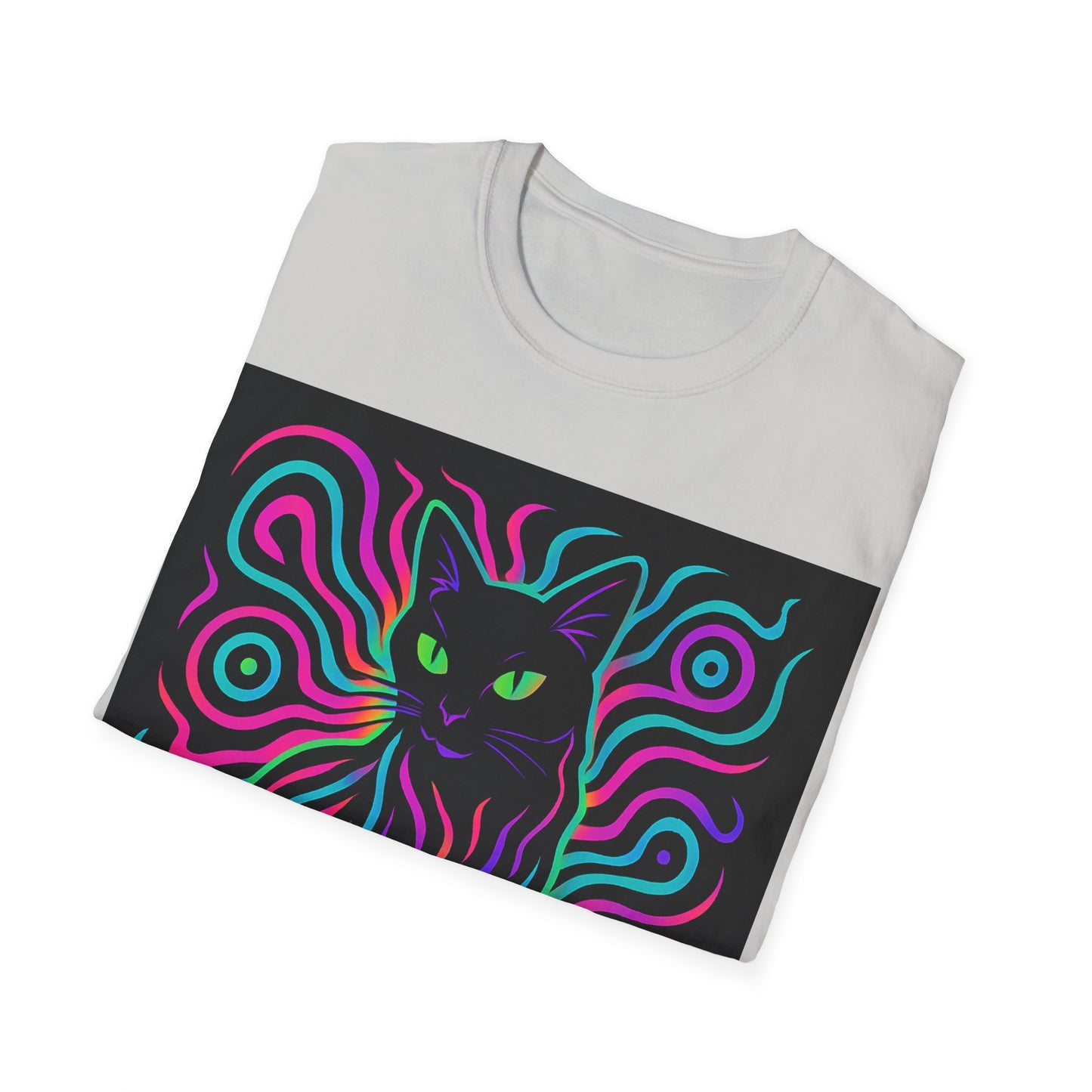 Neon Cat T-Shirt