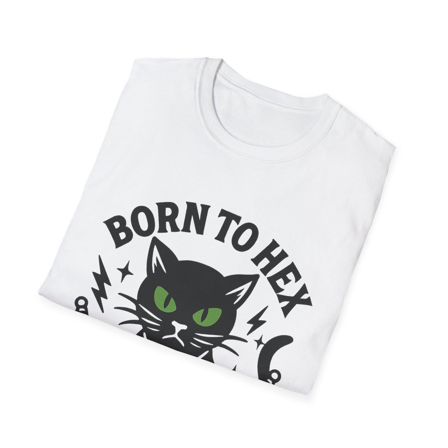 Black Cat Hex T-Shirt