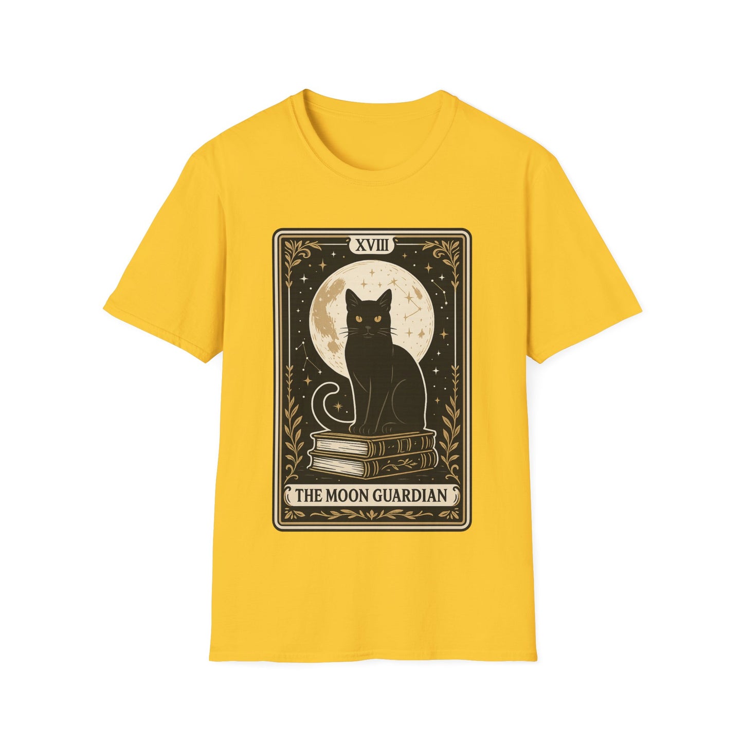 Tarot Moon Guardian Cat T-Shirt