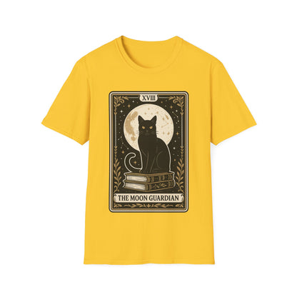 Tarot Moon Guardian Cat T-Shirt