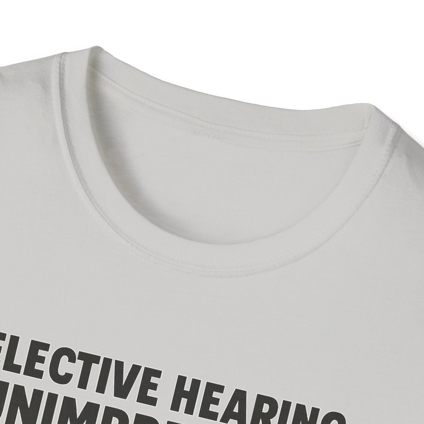 Selective Hearing Cat T-Shirt