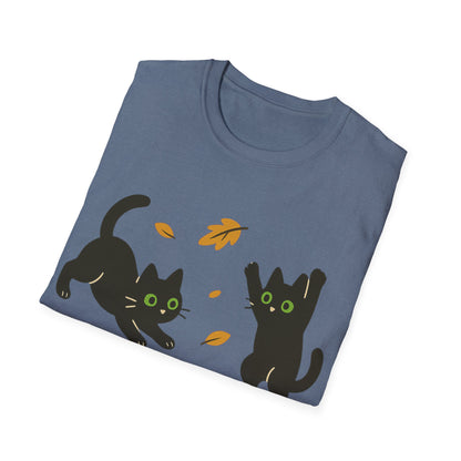 Fall Kittens Playing T-Shirt
