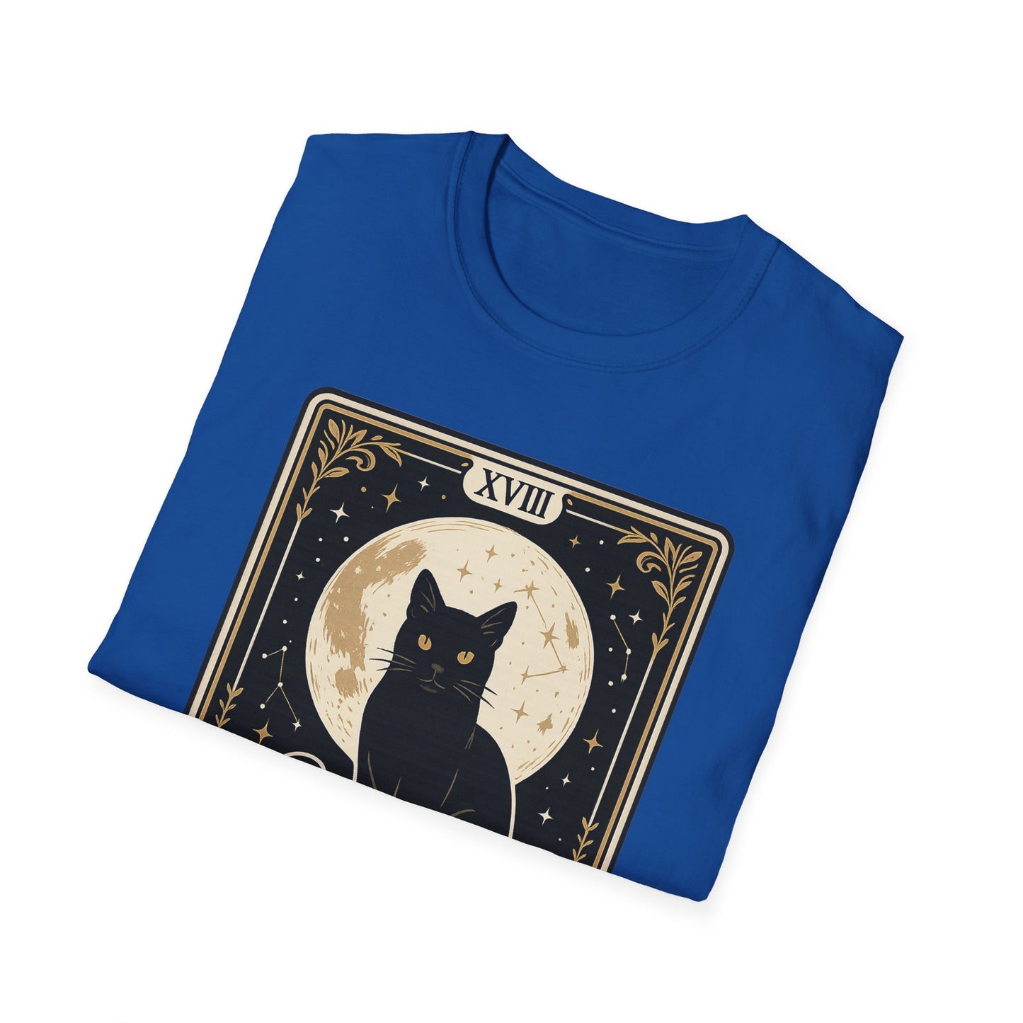 Tarot Moon Guardian Cat T-Shirt