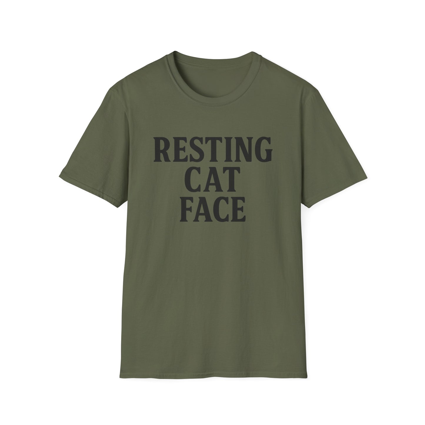 Resting Cat Face T-Shirt