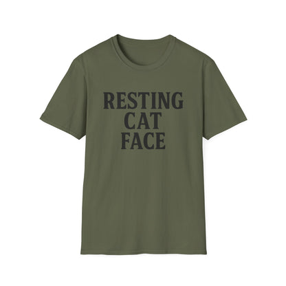 Resting Cat Face T-Shirt