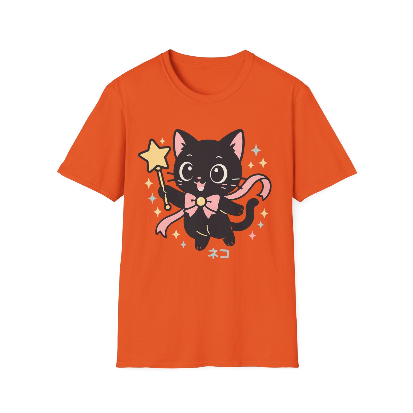 Anime Cat Soaring T-Shirt