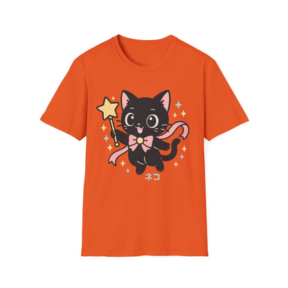 Anime Cat Soaring T-Shirt