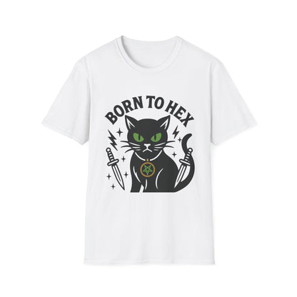 Black Cat Hex T-Shirt