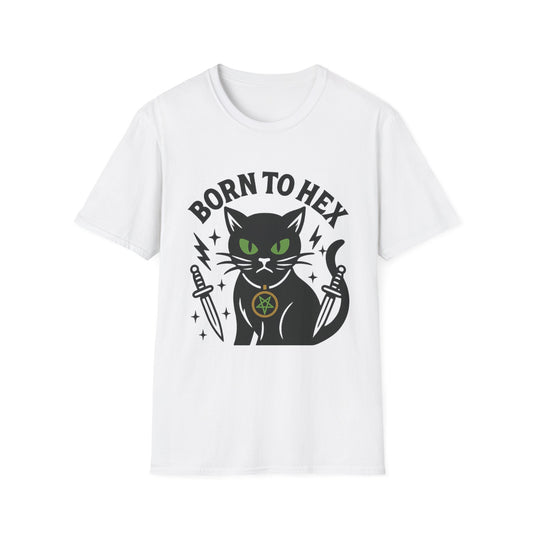Black Cat Hex T-Shirt
