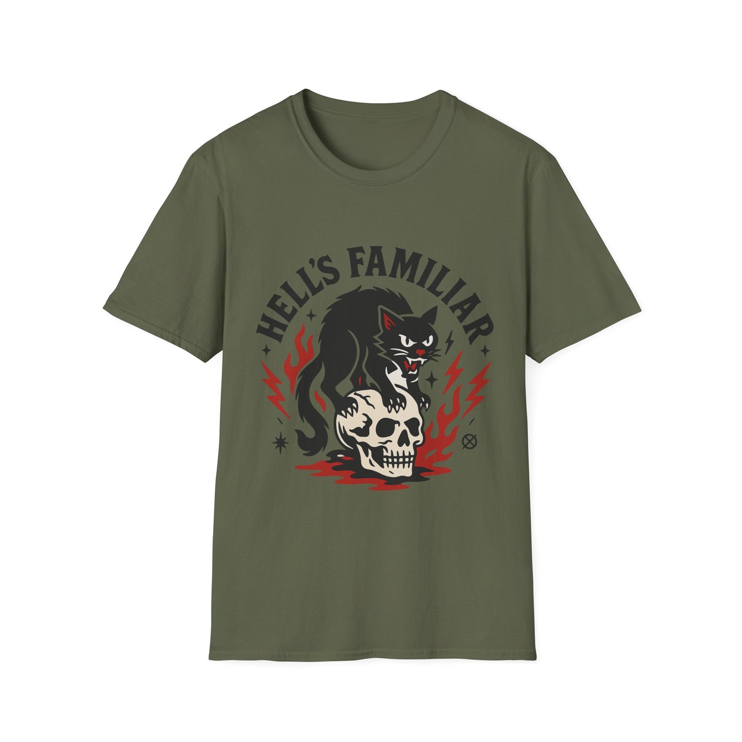 Hell's Familiar Cat T-Shirt