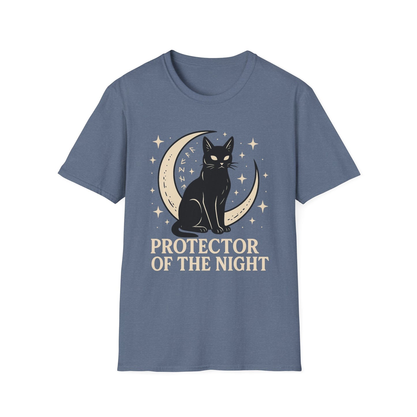 Night Protector Cat T-Shirt