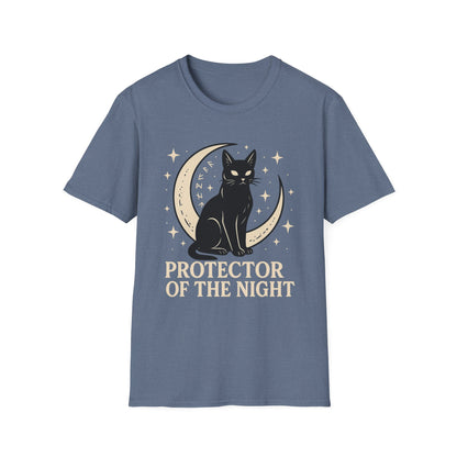 Night Protector Cat T-Shirt