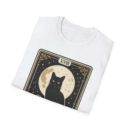 Tarot Moon Guardian Cat T-Shirt
