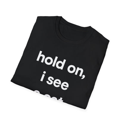 Hold On Cat T-Shirt