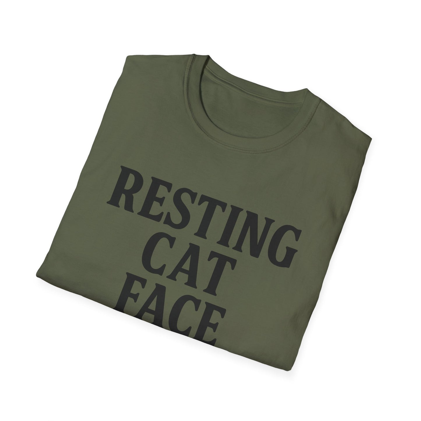 Resting Cat Face T-Shirt