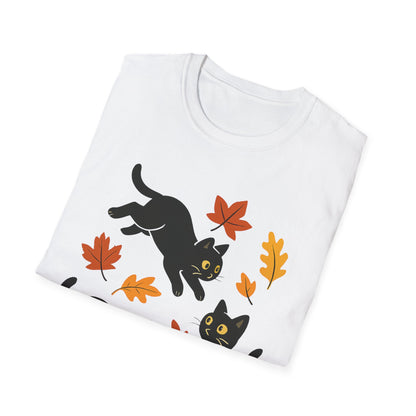 Playful Autumn Kittens T-Shirt