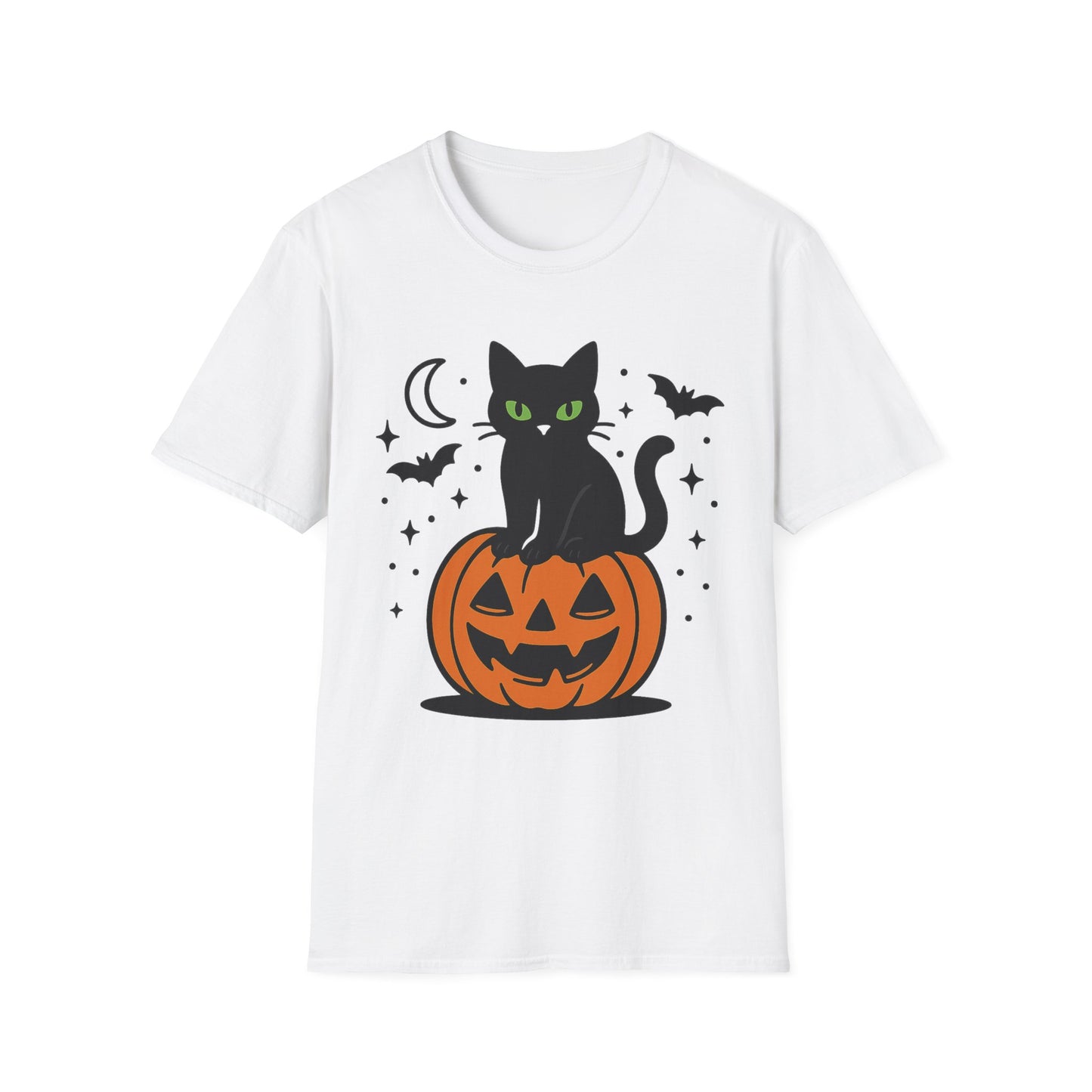 Green Eyed Halloween Cat
