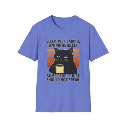 Selective Hearing Cat T-Shirt