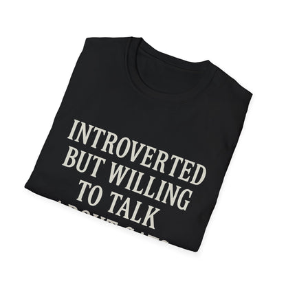 Introverted Cat Lovers T-Shirt