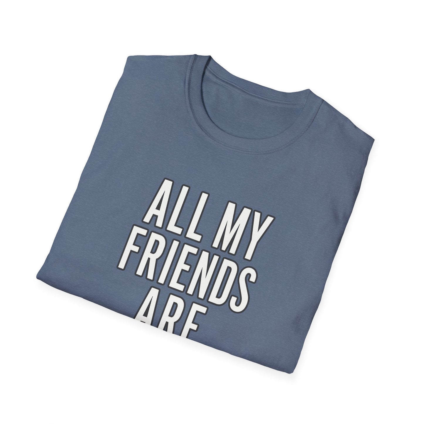 All My Friends Cat T-Shirt