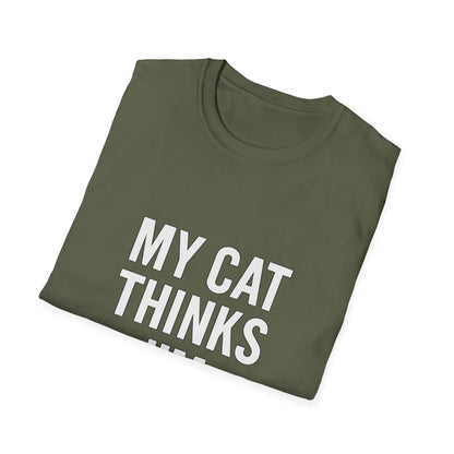 Cat Thinks I'm Cool T-Shirt