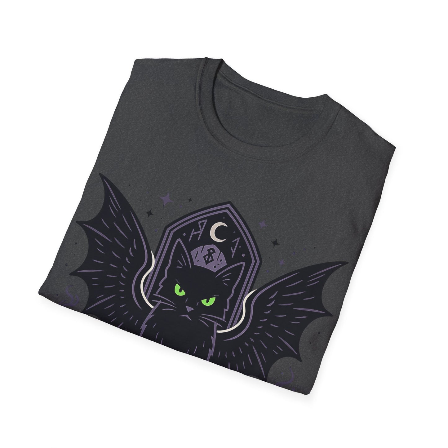 Mystical Cat on Throne