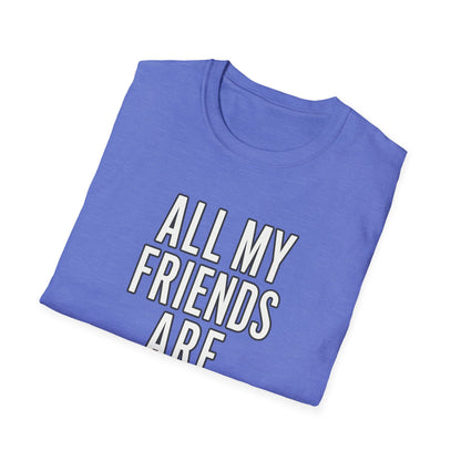 All My Friends Cat T-Shirt