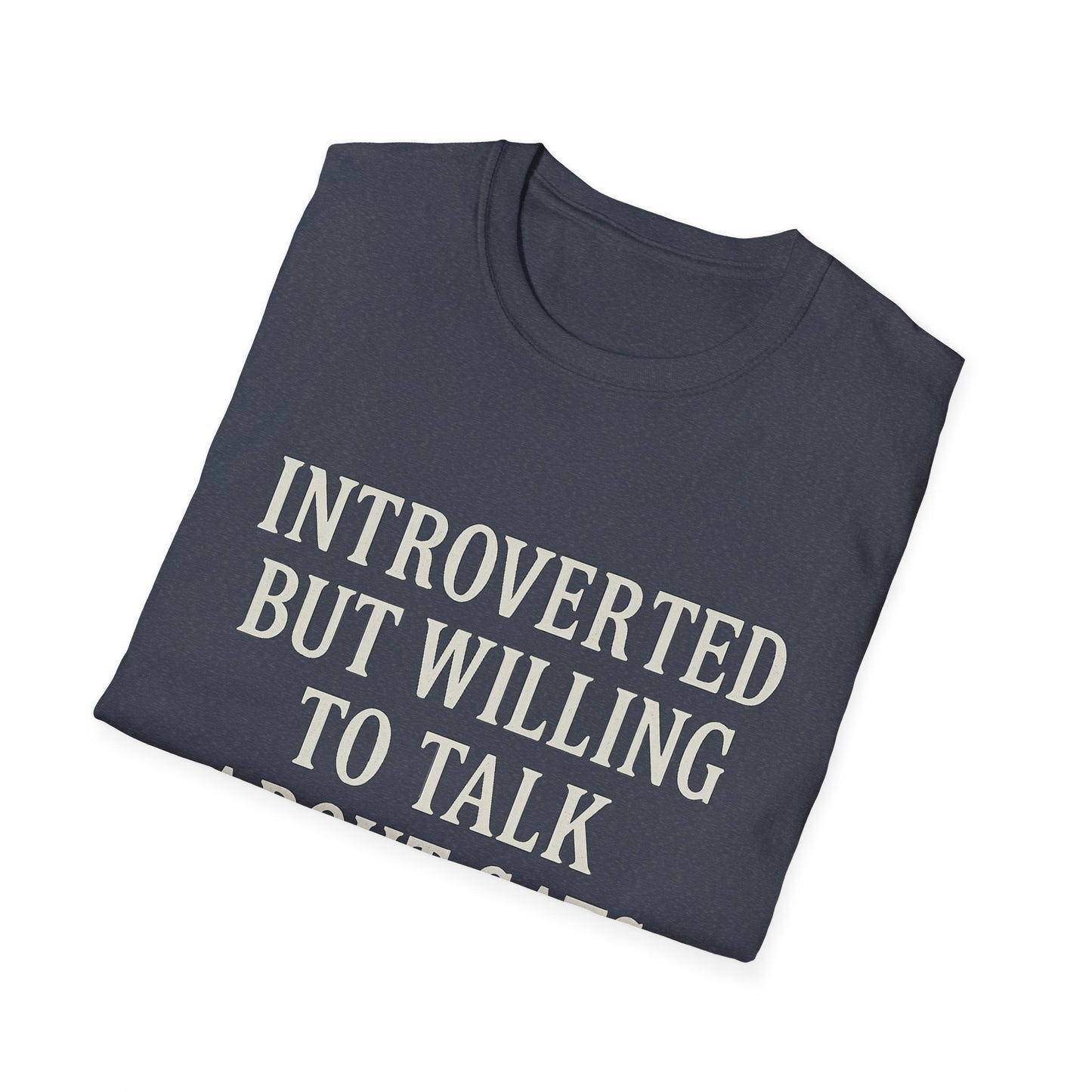 Introverted Cat Lovers T-Shirt