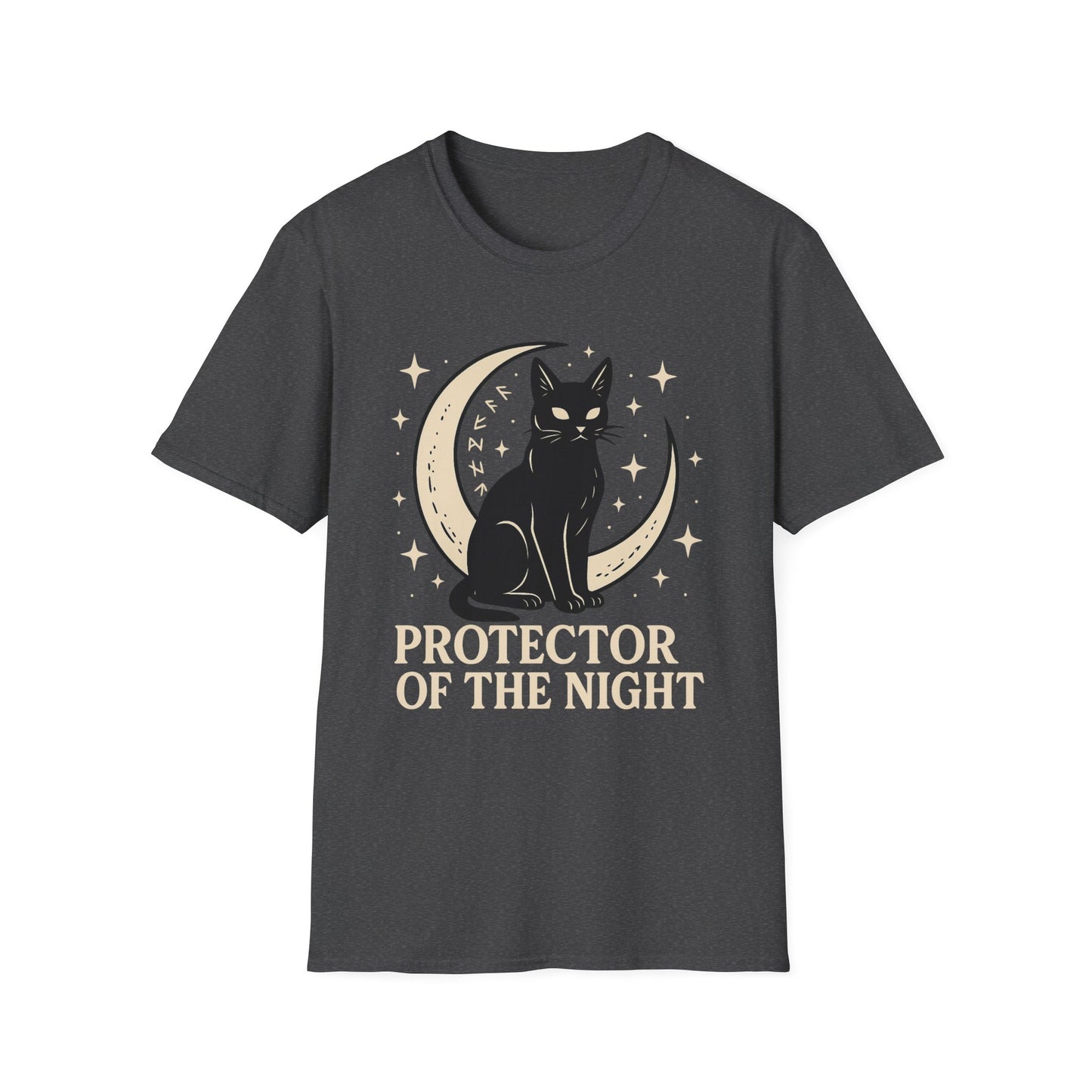 Night Protector Cat T-Shirt