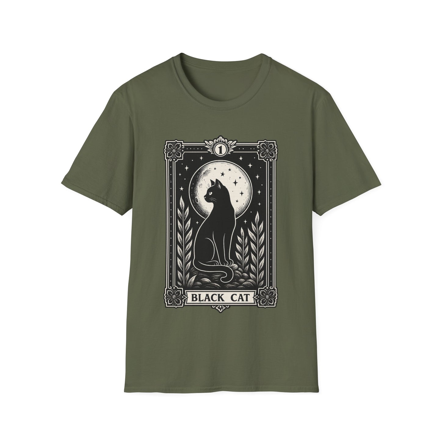 Tarot Black Cat T-Shirt