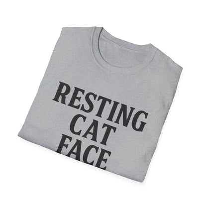 Resting Cat Face T-Shirt