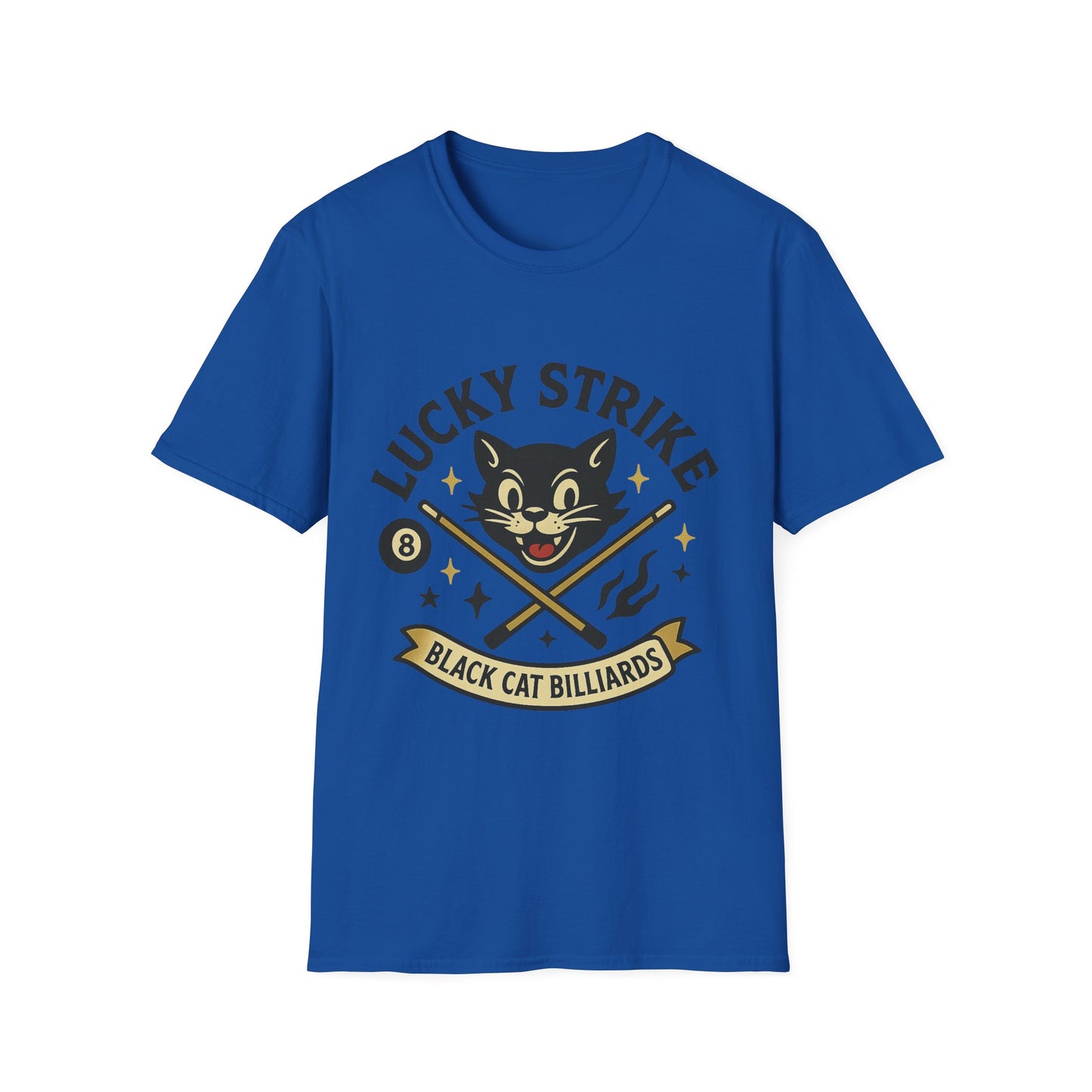 Black Cat Billiards T-Shirt