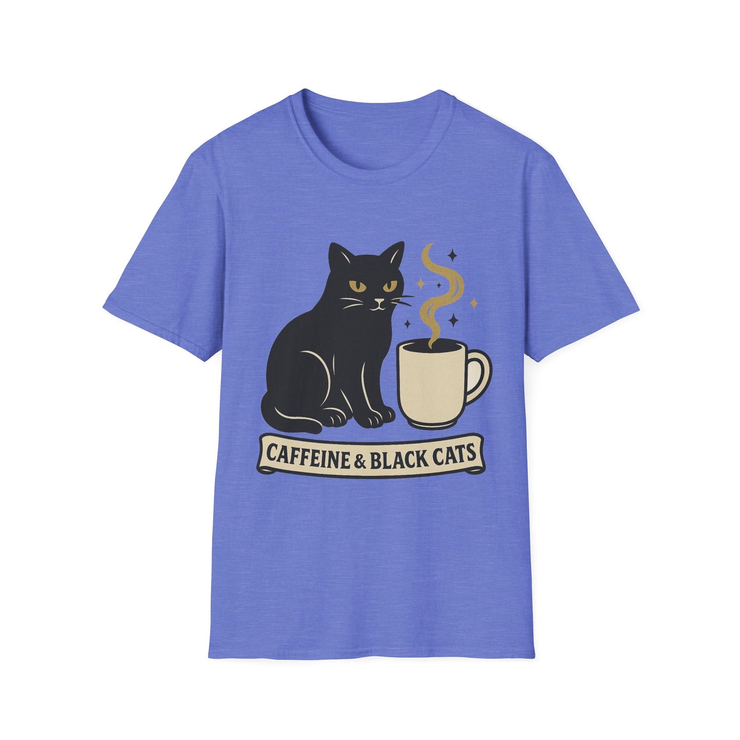 Caffeine & Black Cats T-Shirt