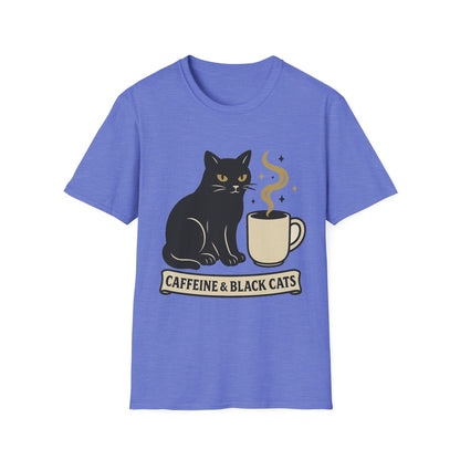 Caffeine & Black Cats T-Shirt