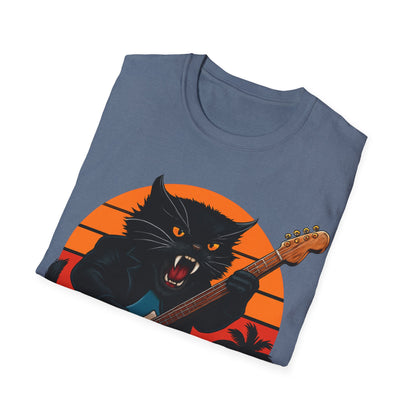 Fierce Rockin' Cat T-Shirt