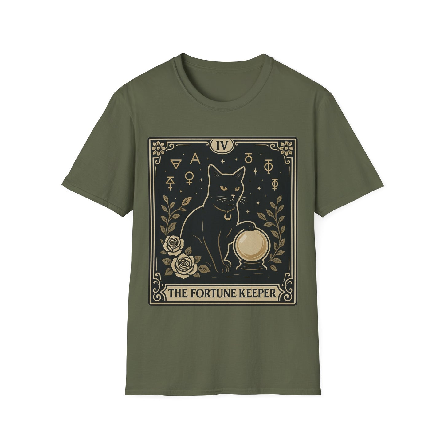 Tarot Cat Fortune Keeper T-Shirt