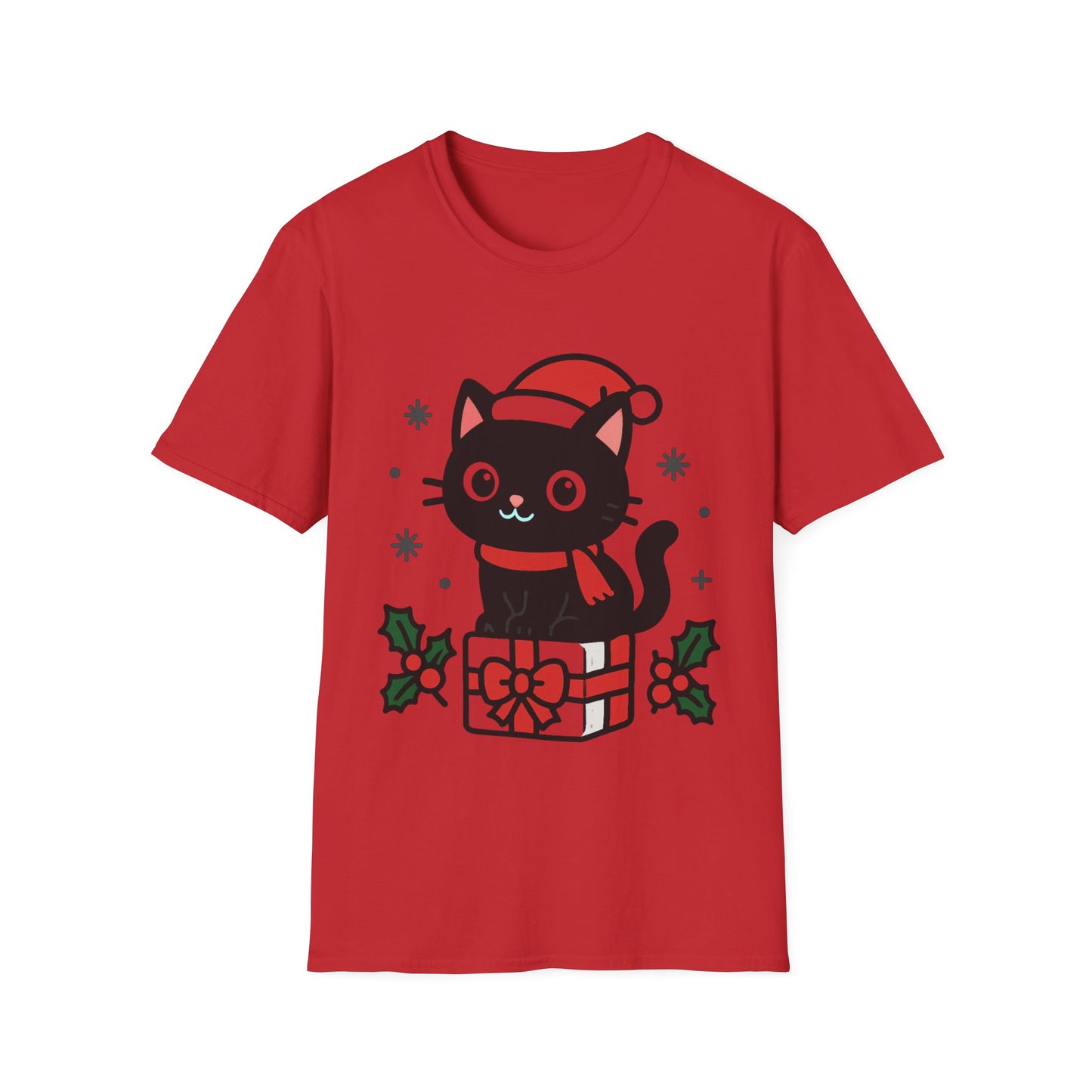 Kawaii Kitten 1st Christmas T-Shirt