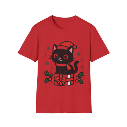 Kawaii Kitten 1st Christmas T-Shirt