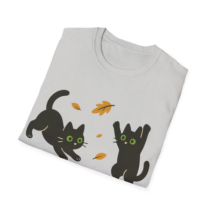 Fall Kittens Playing T-Shirt