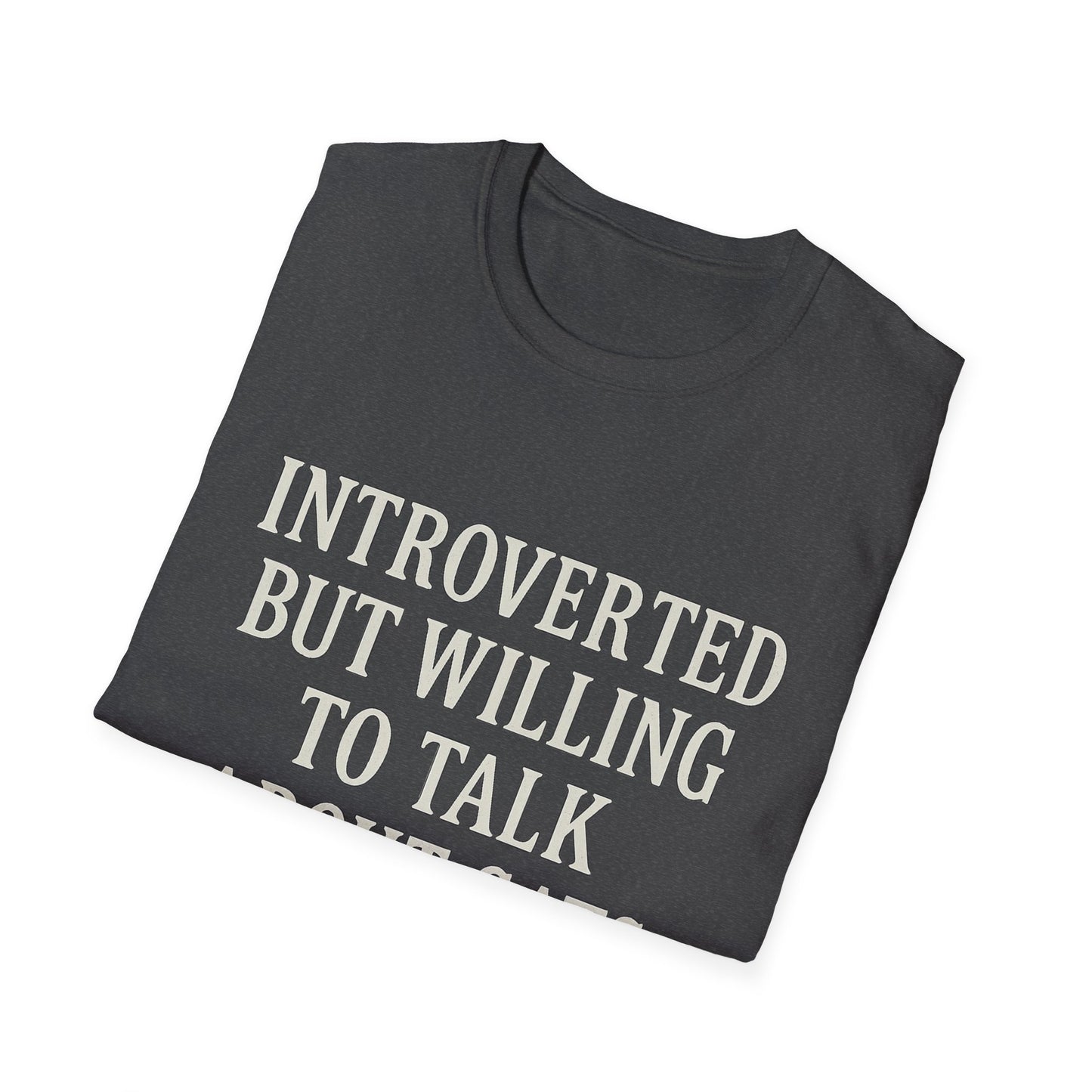 Introverted Cat Lovers T-Shirt