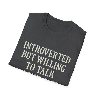 Introverted Cat Lovers T-Shirt